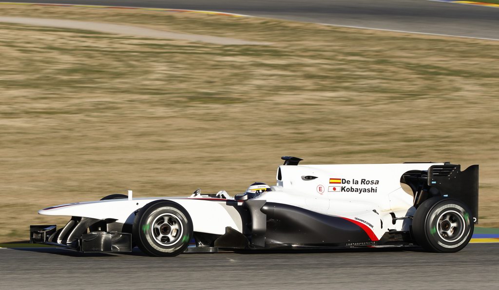Test Valencia primi km, Pedro de la Rosa, BMW Sauber C29